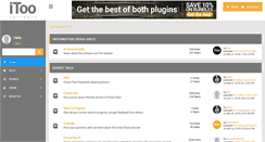 Desktop Screenshot of forum.itoosoft.com