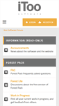 Mobile Screenshot of forum.itoosoft.com